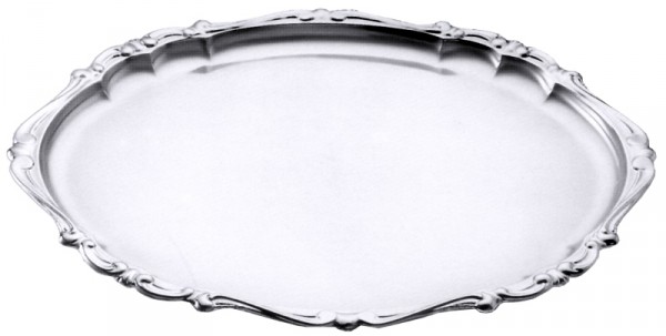 Barock-Tablett oval 47 x 36 cm